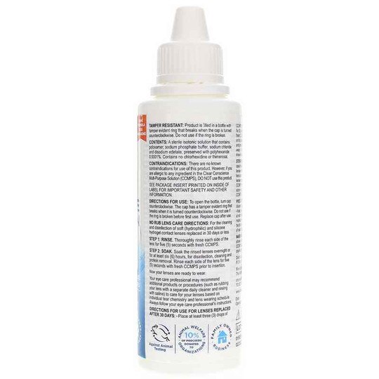 Multi-Purpose Contact Lens Solution, CLC